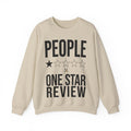 Introvert Sweatshirts For Men People One Star Review | Funny Introvert Sweatshirt | Sarcastic Quote Sweatshirt | Gift