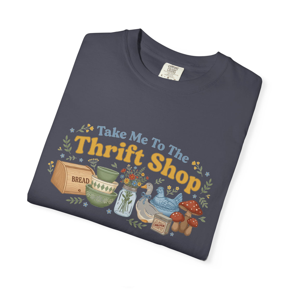 Take Me To The Thrift Shop Shirt, Vintage Pyrex Thrifting Tee, Secondhand Lover Shirt, Thrifter Gift
