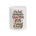 I'm Just Someone's Weird Mom Mug, Funny Mom Gift from Daughter Son, Christmas Gift for Mom, Coffee Mug 11oz 15oz