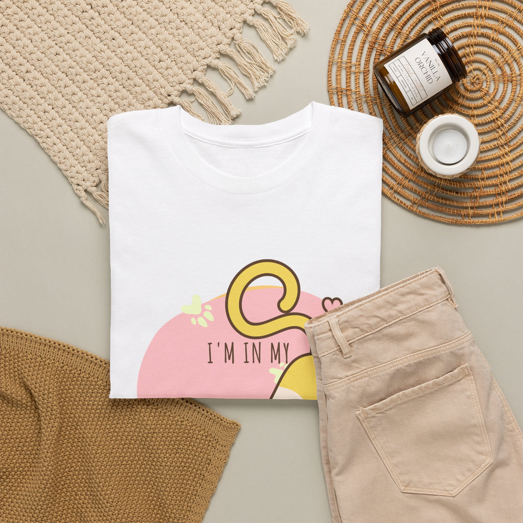 I'm In My Nap Era Cat T-Shirt | Sleepy Stretching Kitty Tee