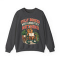 Funny Retirement Sweatshirt Fully Booked With Absolutely Nothing Quokka Sweatshirt, Retirement Gift, Sweatshirt