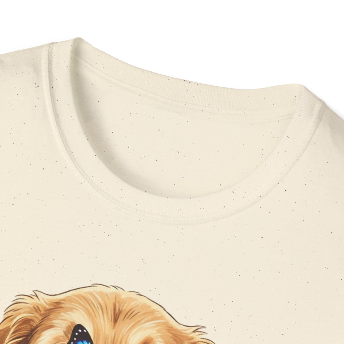 Dog Life T-Shirt – Golden Retriever with Butterfly Graphic