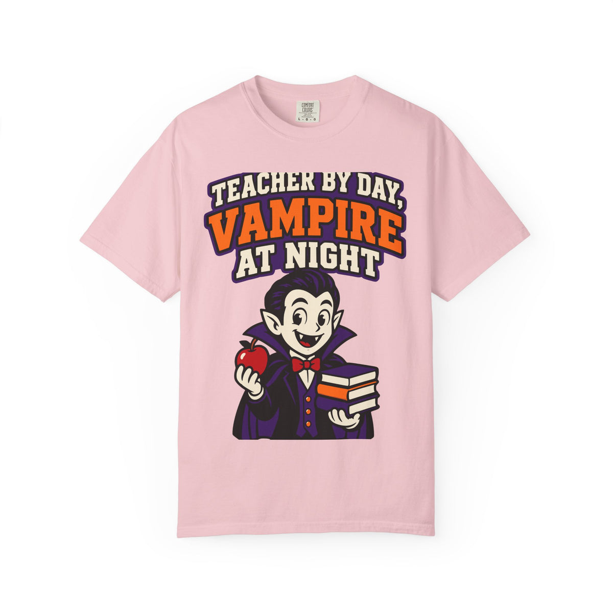 Teacher By Day, Vampire At Night Halloween Shirt, Funny Teacher Vampire Tee