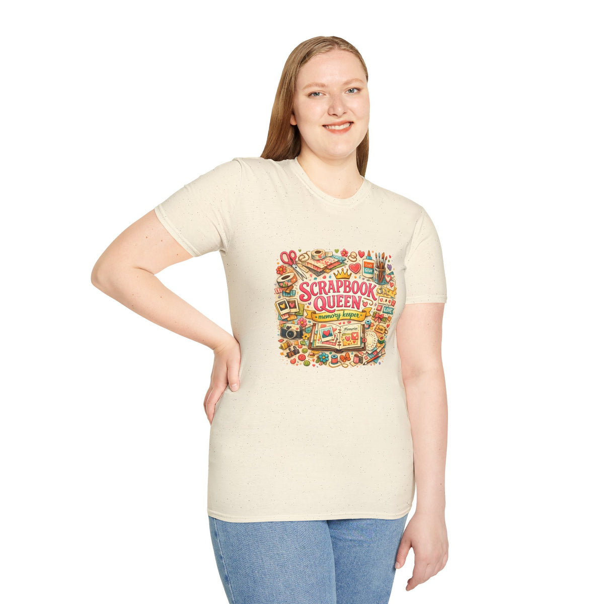 Scrapbook Queen T-Shirt — Crafting Lover Graphic Tee