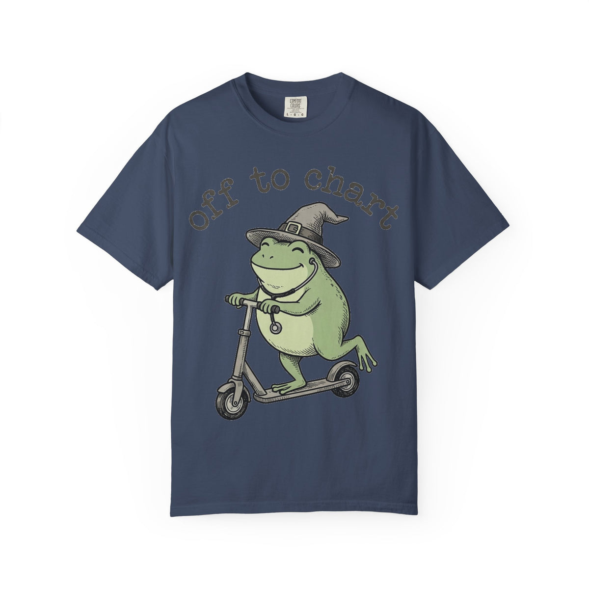 Off To Chart Shirt, Funny Witch Frog Nurse Tee, Charting Nurse Scooter Shirt, RN Gift