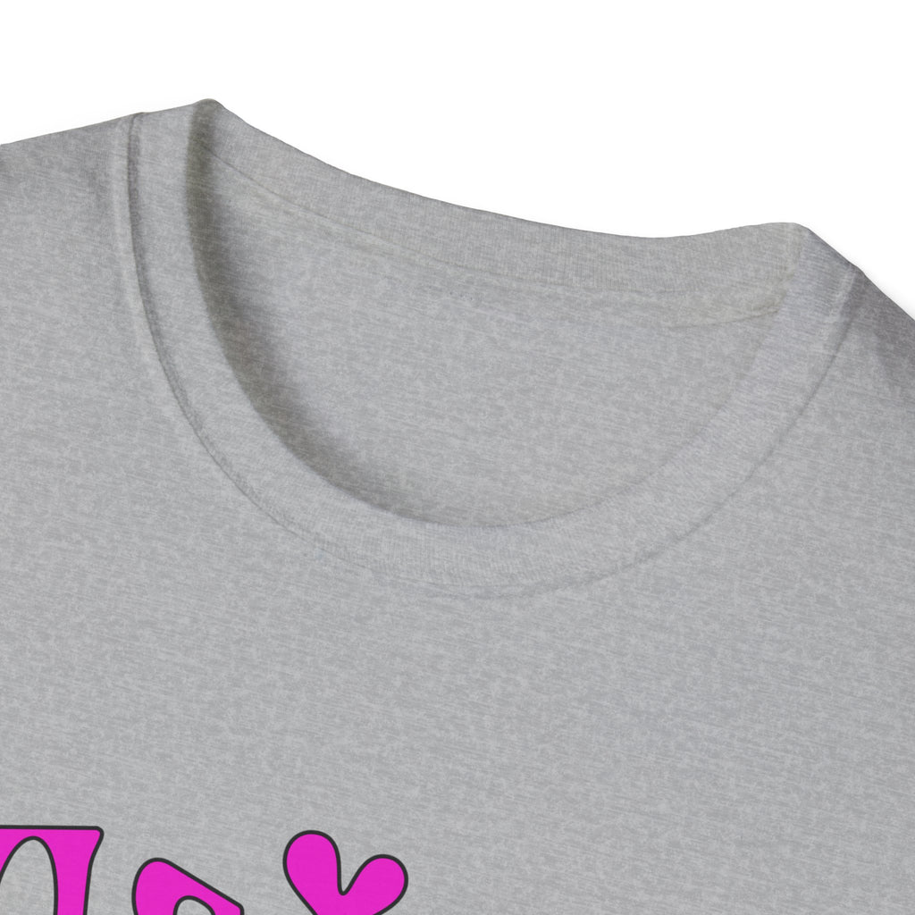 Positive Mom Love T-Shirt — Retro Heart Graphic Mother's Day Tee