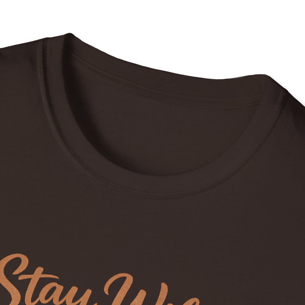 Stay Wild Bloom Bright T-Shirt — Floral Sunset Graphic Tee