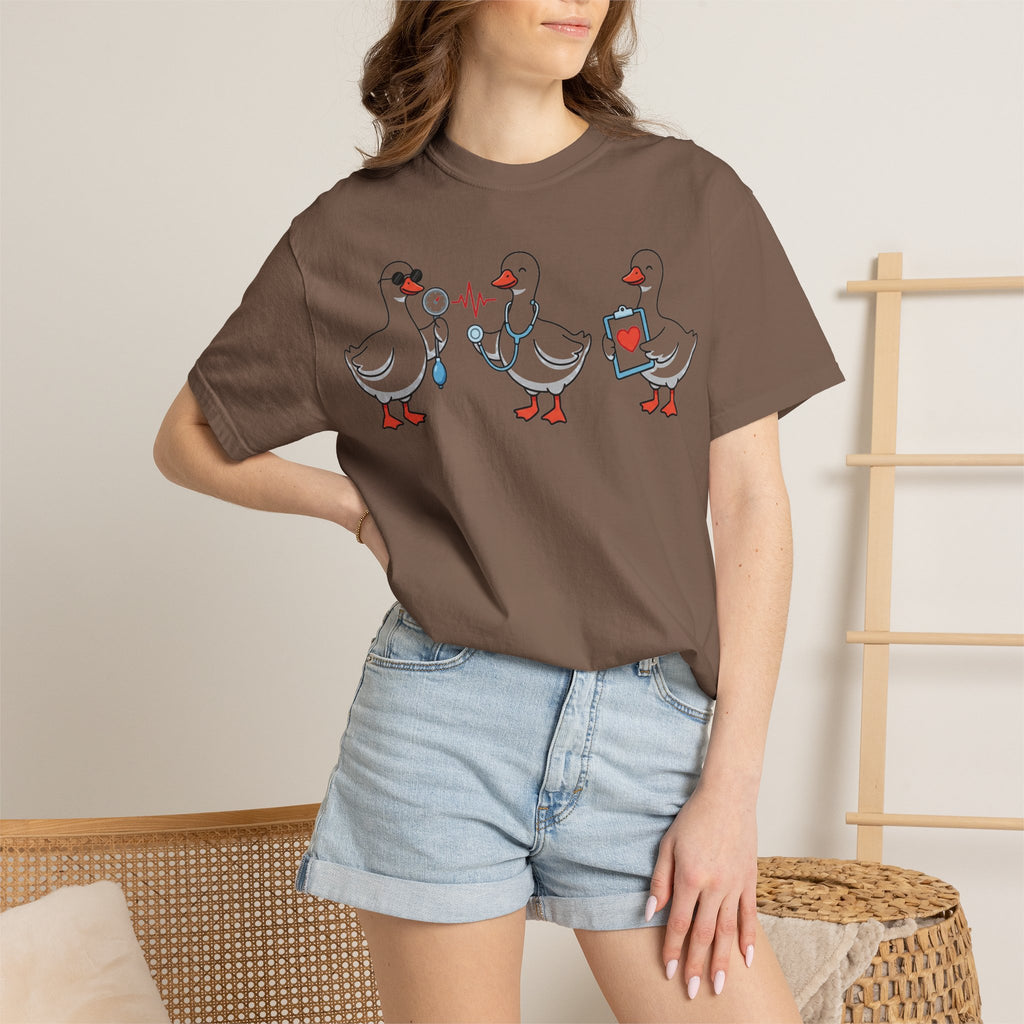 Silly Goose Nurse Squad Shirt, Funny Nurse Geese Tee, Stethoscope Goose Shirt, Nurse Team Gift
