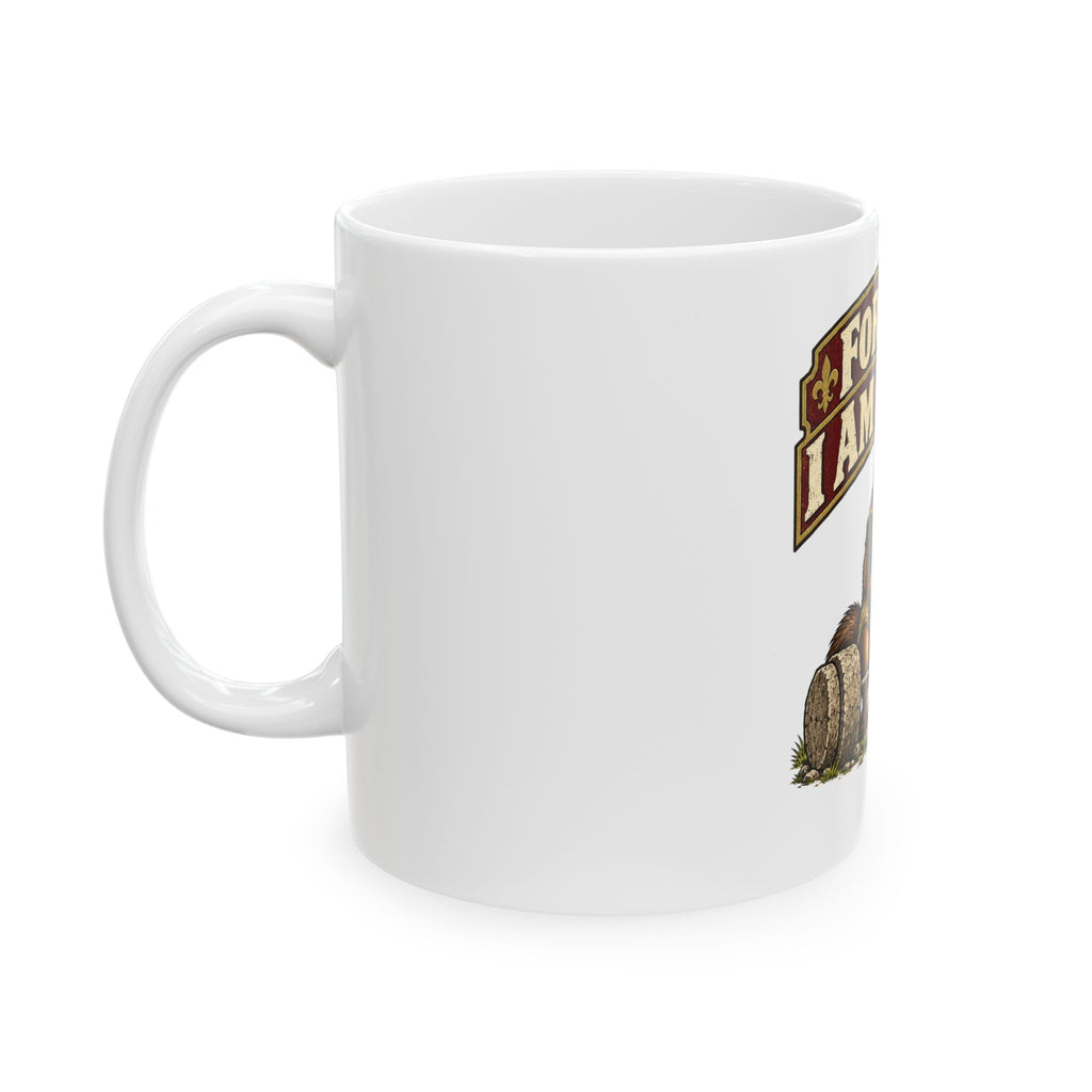 Forsooth I Am Winded Mug, Funny Gym Lover Gift for Him Her, Workout Christmas Gift, Coffee Mug 11oz 15oz
