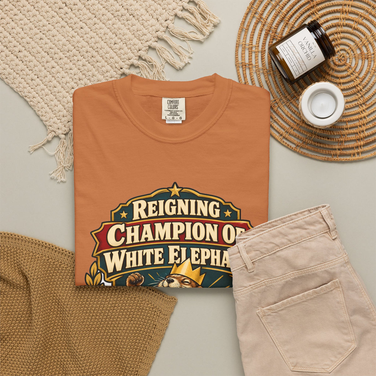 Reigning Champion Of White Elephant Shirt | white elephant gift | Work Gift