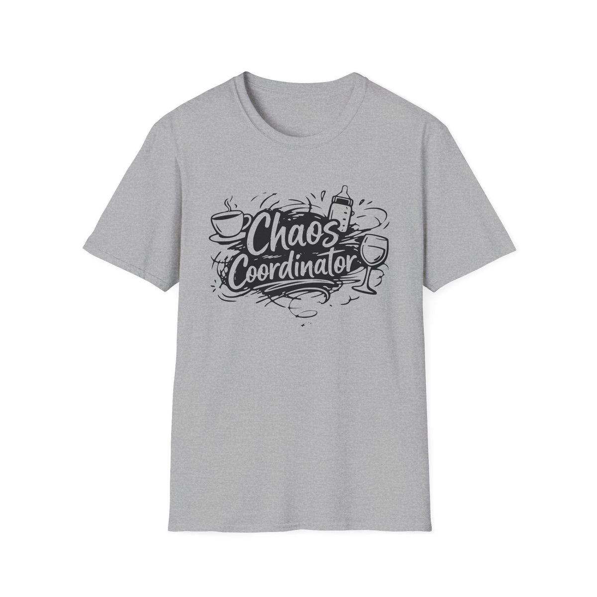 Chaos Coordinator Shirt, Funny Mom Graffiti Tee, Mom Life Gift