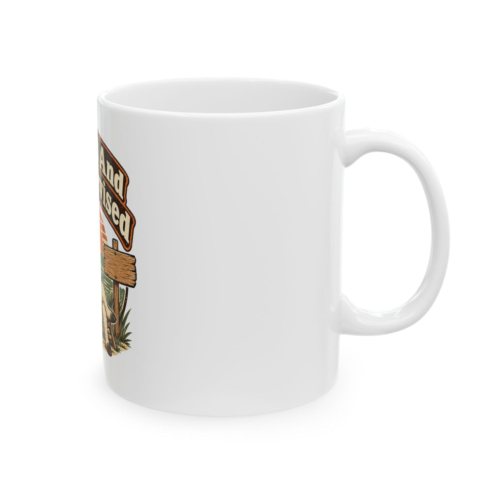 Retired And Unsupervised Mug, Funny Retirement Gift for Coworker, Retired Christmas Gift, Coffee Mug 11oz 15oz
