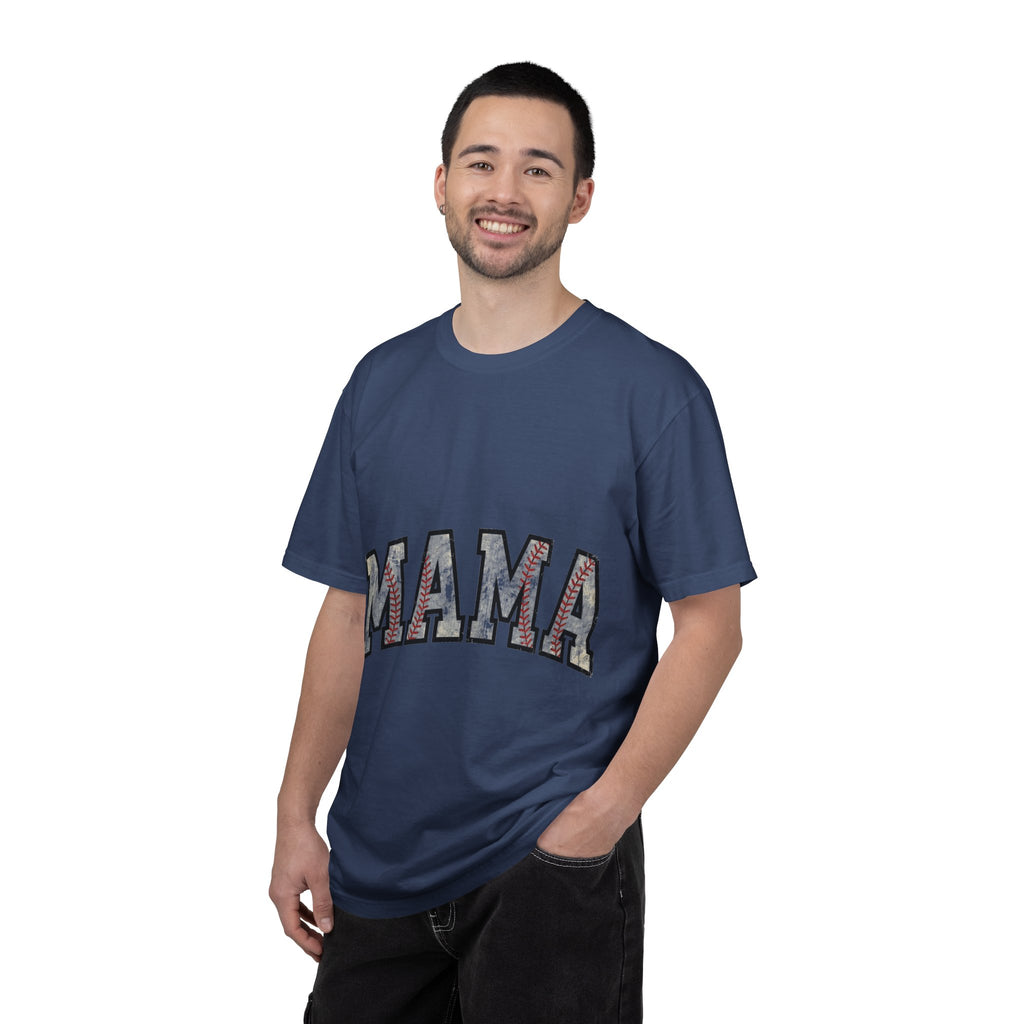 Baseball Mama Cream Shirt, Vintage Stitch Varsity Tee, Baseball Mom Shirt, Little League Gift