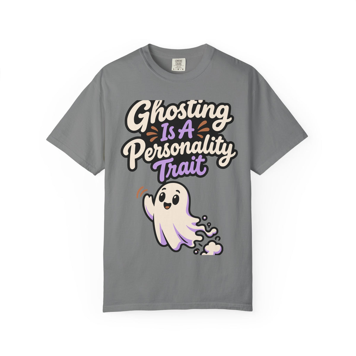 Ghosting Is A Personality Trait Halloween Shirt, Funny Ghost Tee, Retro Humor