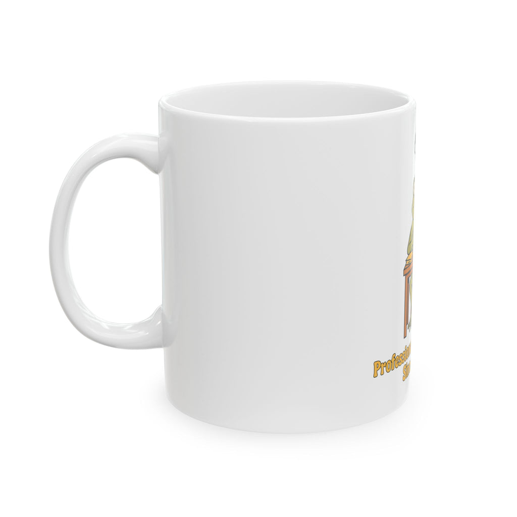 Professionally Overthinking Since Monday Mug, Funny Coworker Gift Office Humor, Office Christmas Gift, Coffee Mug 11oz 15oz