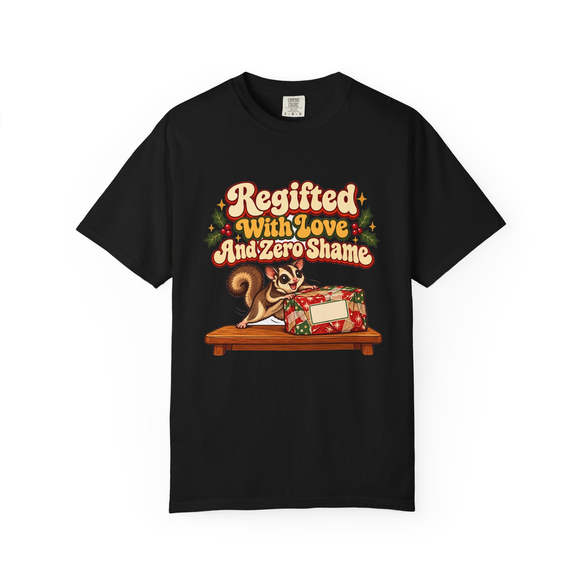 Funny White Elephant Shirt Regifted With Love And Zero Shame Shirt, Funny Holiday Gift Shirt, Christmas Gift Idea