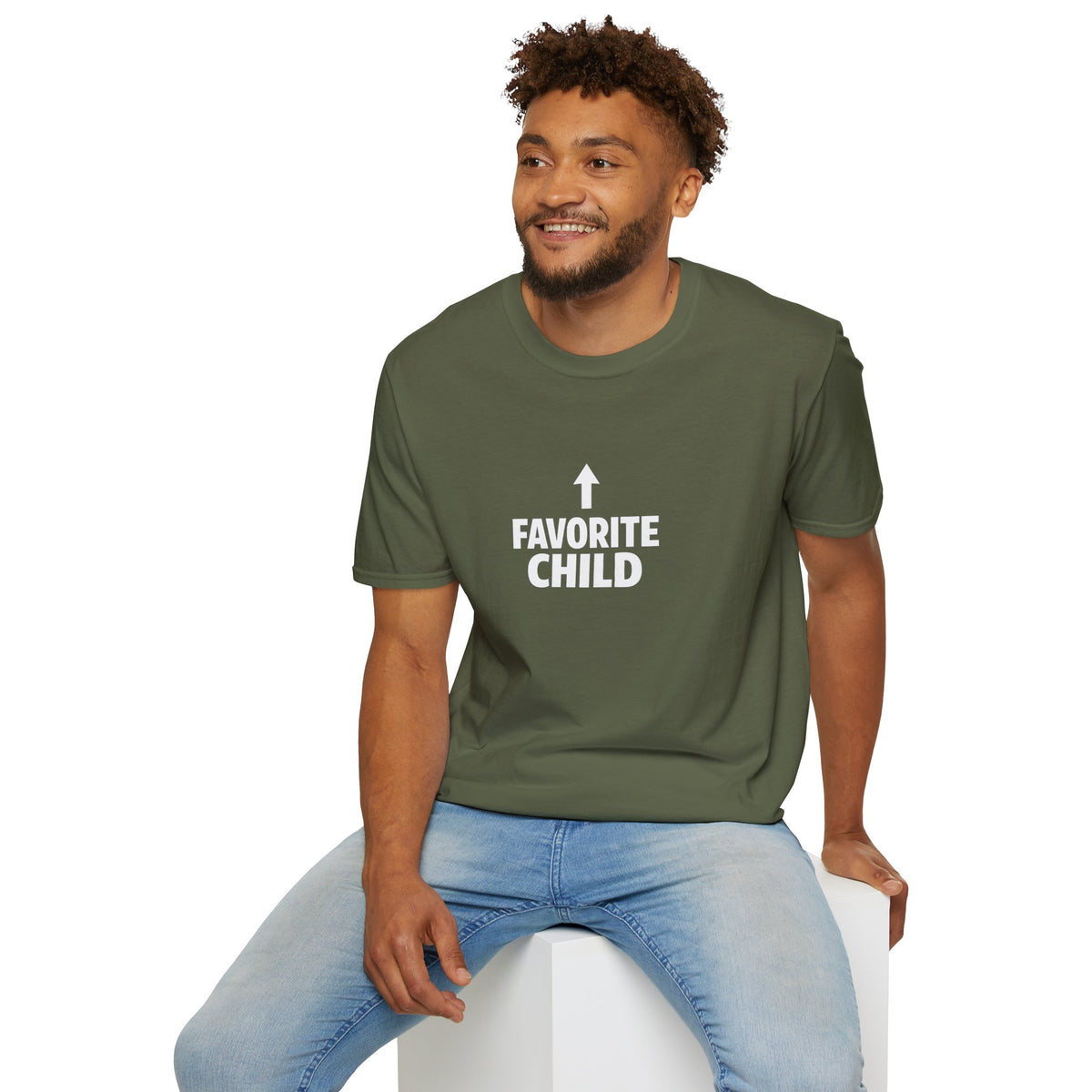 Favorite Child T-Shirt — Funny Arrow Family Tee for Kids & Parents