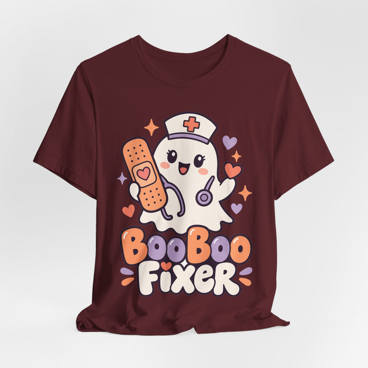 Nurse Halloween Shirt Boo Boo Fixer Ghost Nurse | Cute Kawaii Nurse Halloween Shirt | Healthcare Worker Gift | Halloween 2026