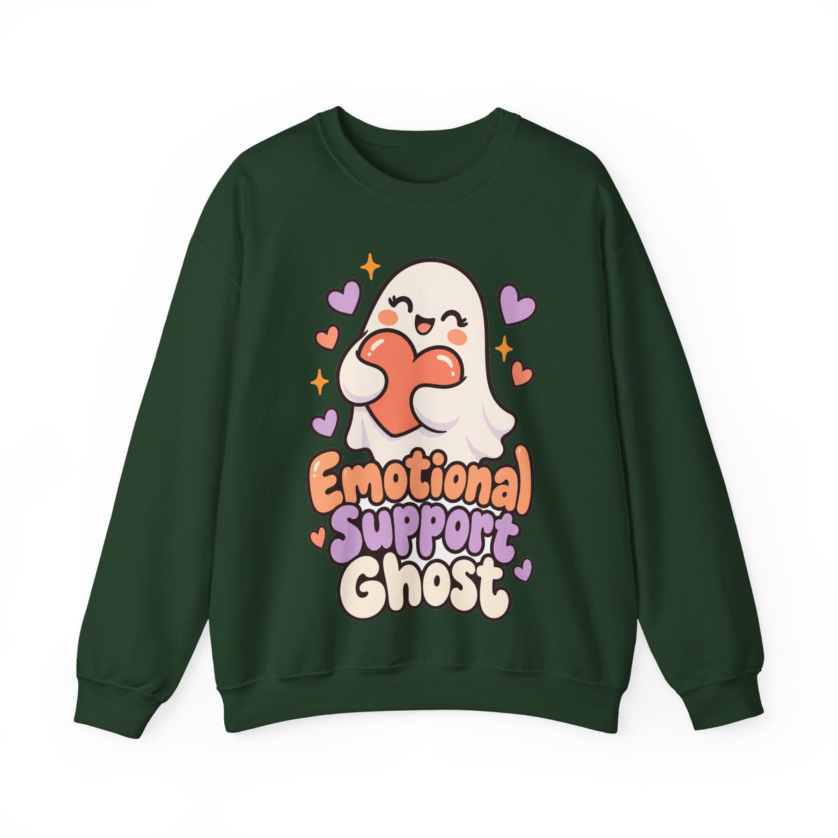 Emotional Support Ghost Sweatshirt | Funny Halloween Sweatshirt | Spooky Season Sweatshirt | Sarcastic Halloween Gift | Halloween 2026
