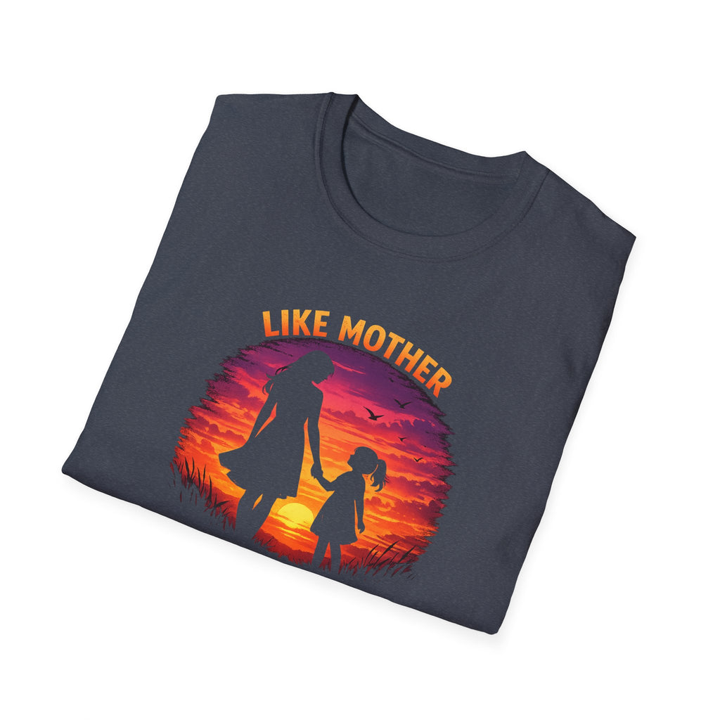 Like Mother Like Daughter T-Shirt — Sunset Silhouette Mother's Day Tee