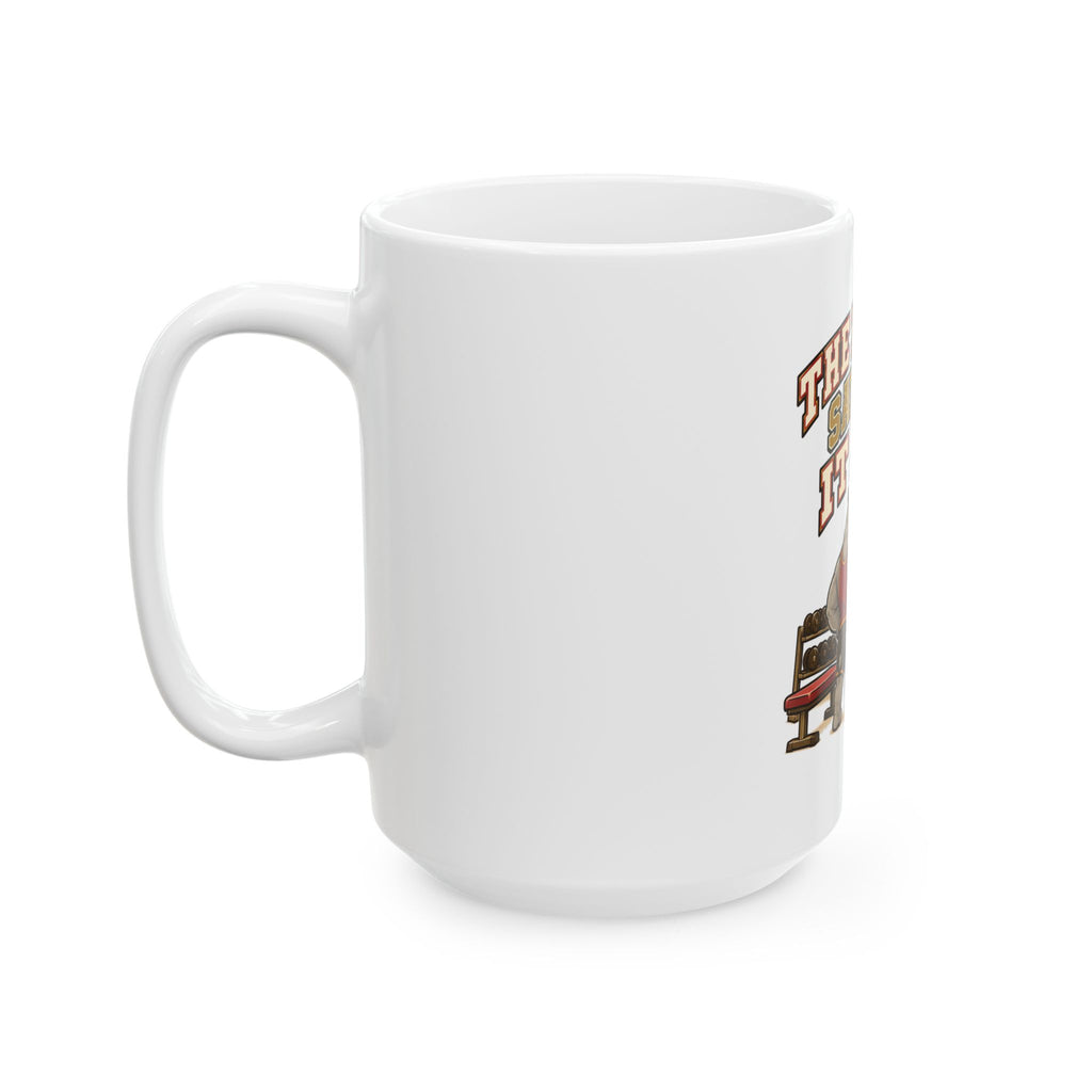 The Mirror Says Yes It Lies Mug, Funny Gym Lover Gift for Him Her, Workout Christmas Gift, Coffee Mug 11oz 15oz
