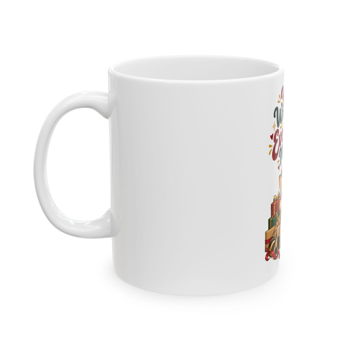 Yes I Wrapped Everything Myself Mug, Funny Mom Christmas Gift, Secret Santa Stocking Stuffer, 11oz 15oz Coffee Mug