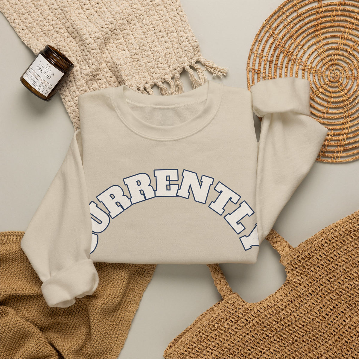 Funny Sayings Sweatshirts For Women Currently Unsupervised | Funny Sarcasm Sweatshirt | Sarcastic Quote Sweatshirt | Gift
