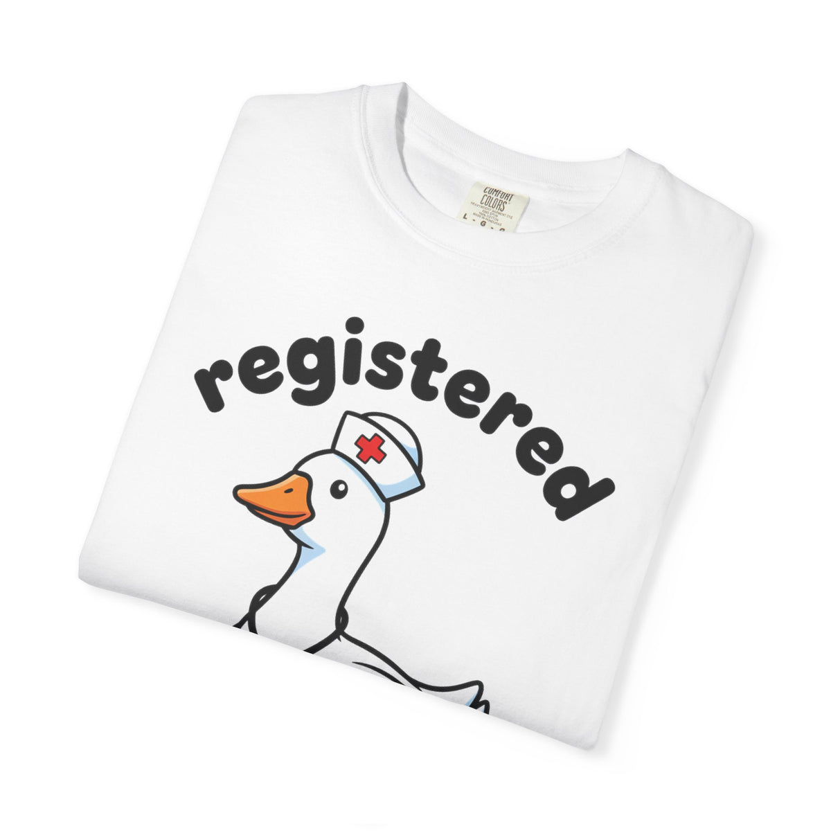 Registered Silly Goose Bold Shirt, Nurse Cap Goose Tee, Funny RN Humor Shirt, Nurse Gift
