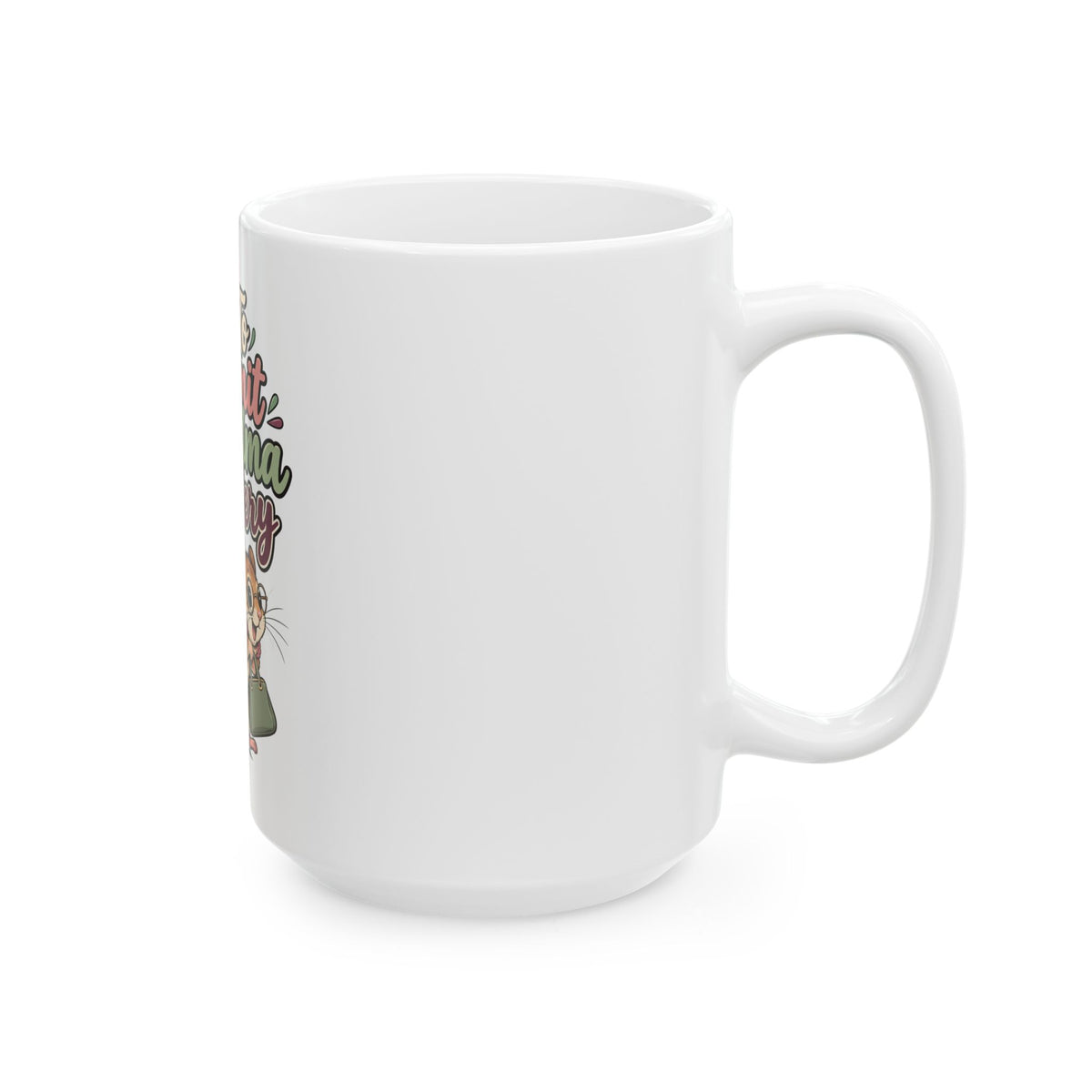 Off To Commit Grandma Foolery Mug, Funny Mom Christmas Gift, Secret Santa Stocking Stuffer, 11oz 15oz Coffee Mug