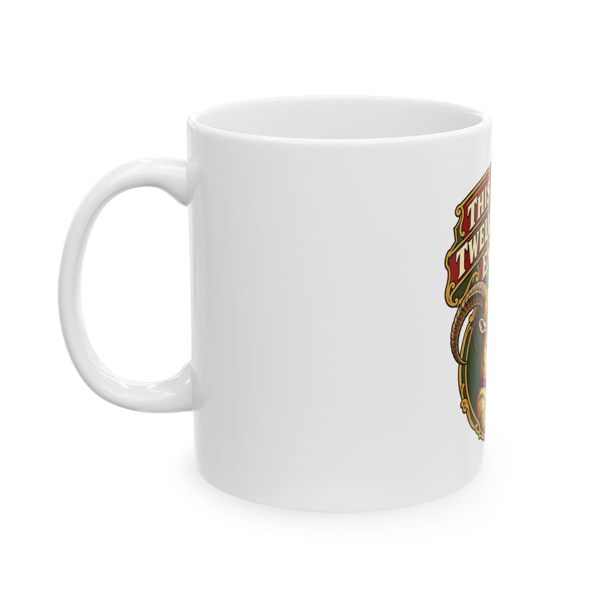 This Gift Cost Twelve Dollars Exactly Mug, Funny Coworker Christmas Gift, Secret Santa Stocking Stuffer, 11oz 15oz Coffee Mug