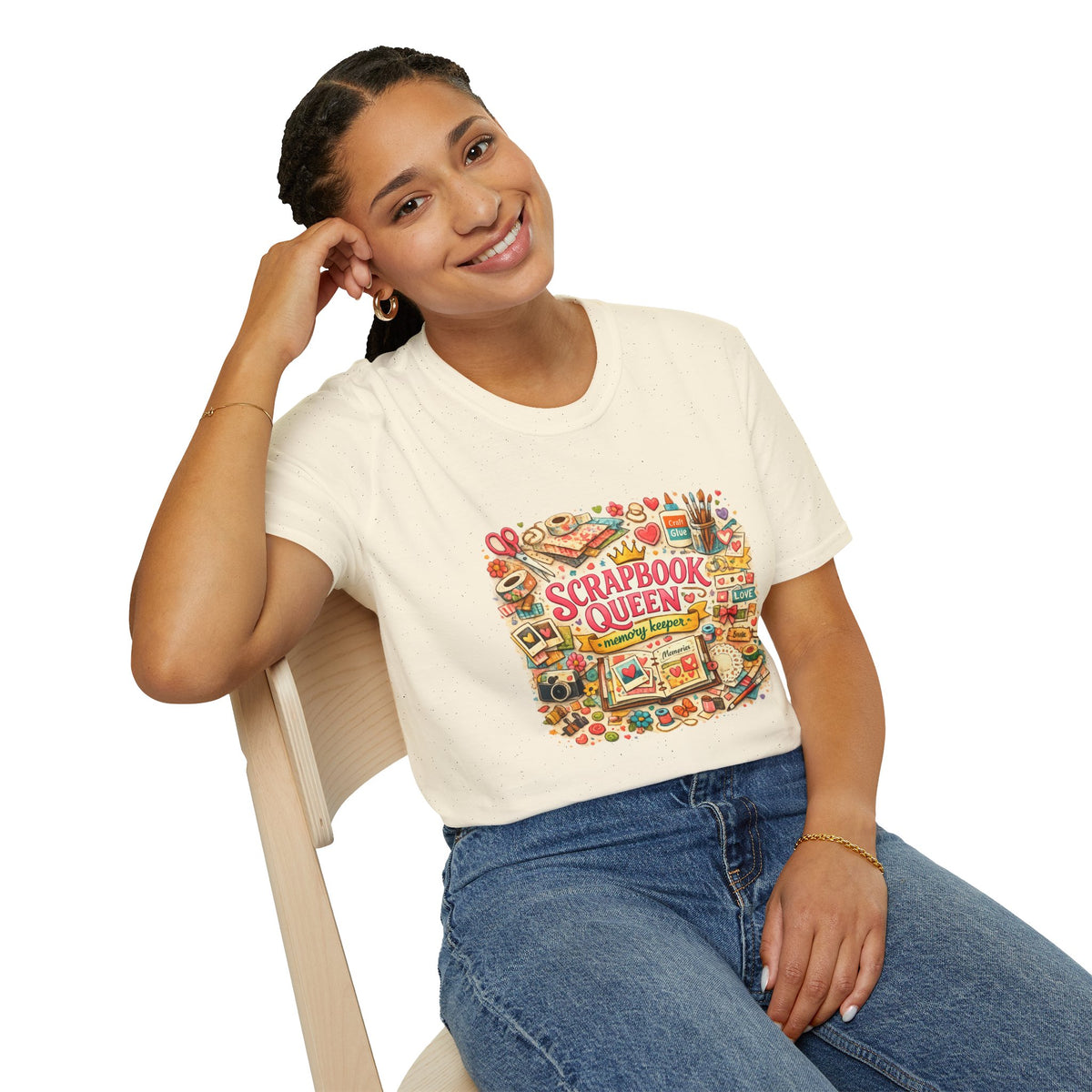 Scrapbook Queen T-Shirt — Crafting Lover Graphic Tee