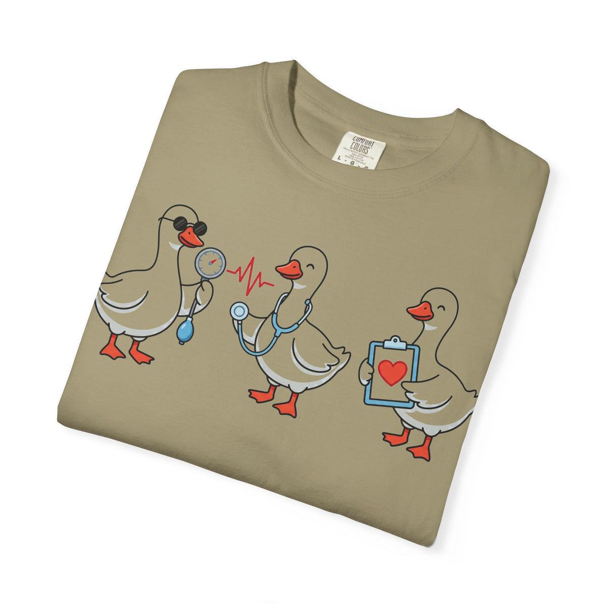 Silly Goose Nurse Squad Shirt, Funny Nurse Geese Tee, Stethoscope Goose Shirt, Nurse Team Gift