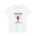 Karaoke Confidence Tee — Key Under Investigation