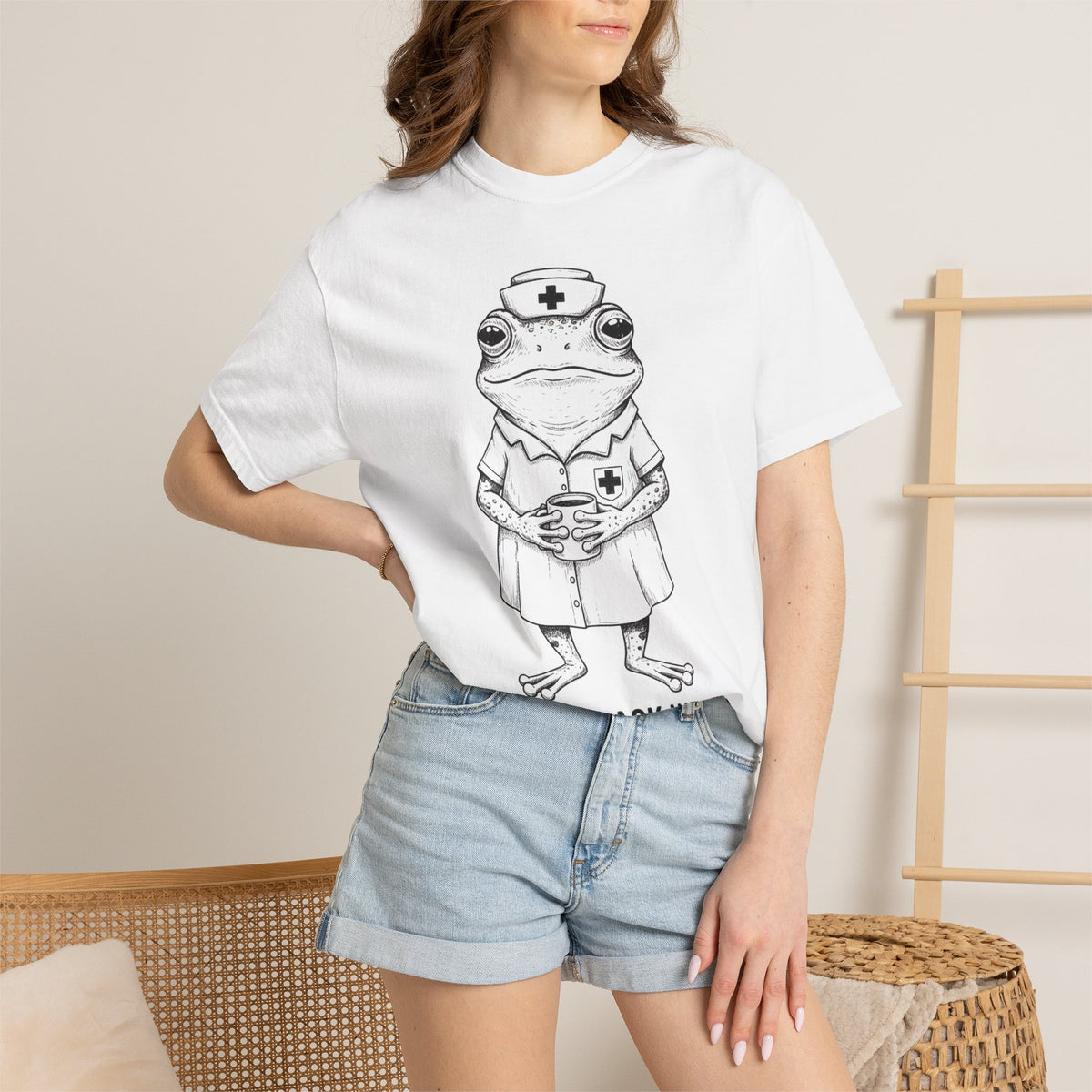 I Have To Ask Weird Stuff Or You'll Die Shirt, Funny Nurse Frog Tee, Sarcastic Triage Nurse Shirt, RN Gift