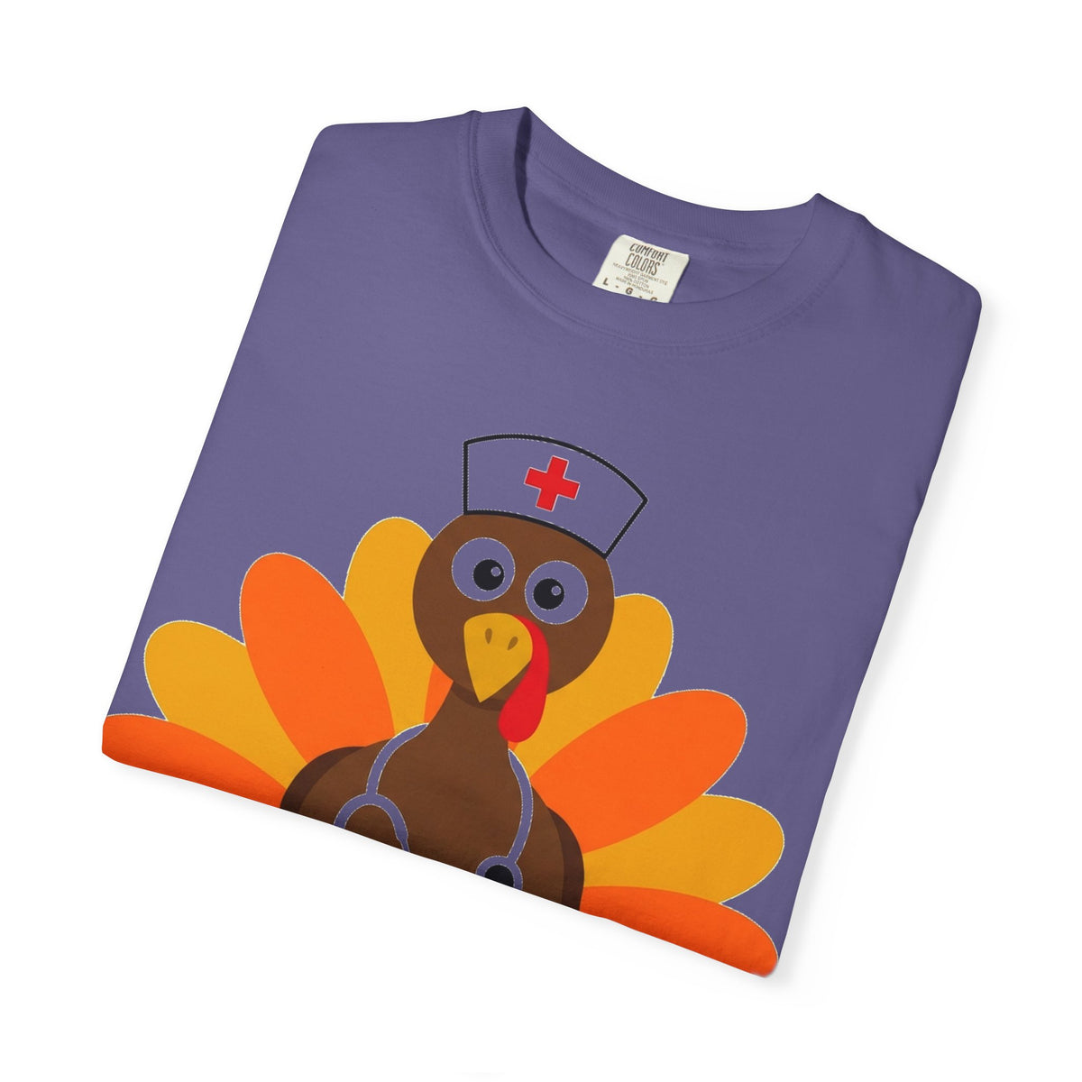 Nurse Turkey Shirt, Funny Thanksgiving Nurse Tee, Stethoscope Turkey Shirt, RN Holiday Gift