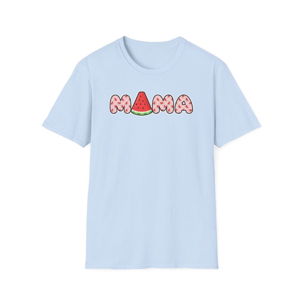 Mama Shirt, Watermelon Letters Summer Mom Tee, Mothers Day Gift