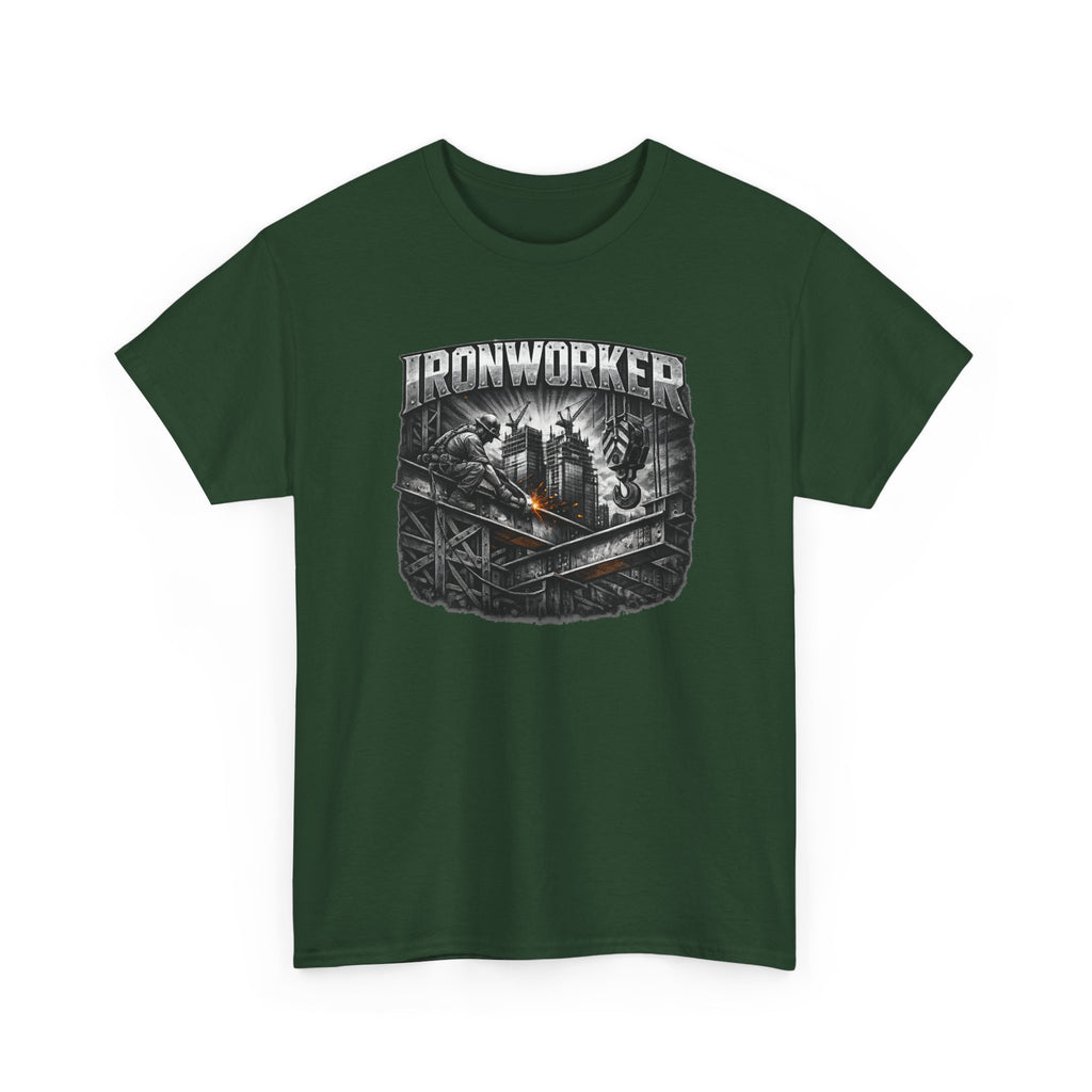 Ironworker Shirt, Steel Worker Graphic Tee, Construction Crew Gift