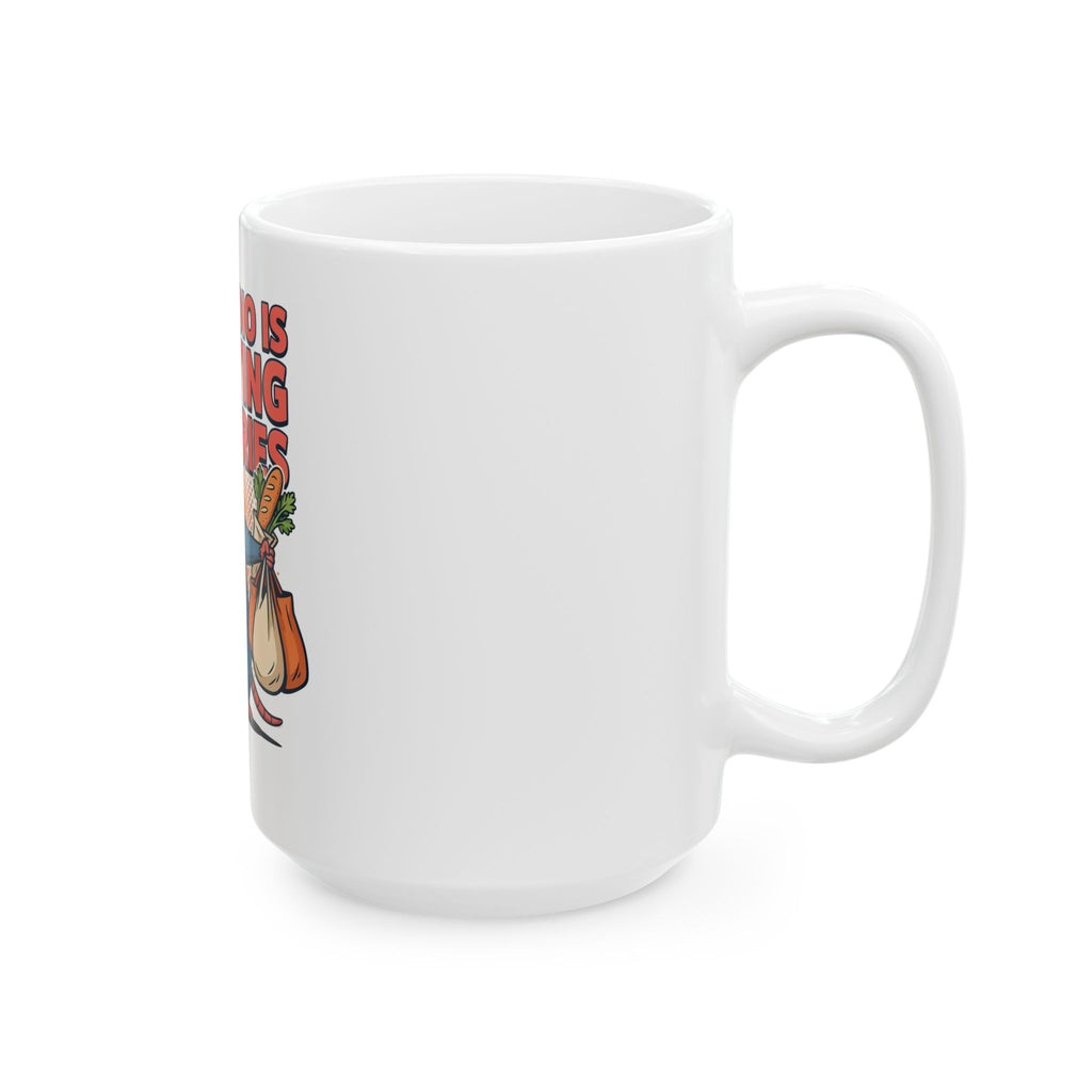 My Cardio Is Carrying Groceries Mug, Funny Gym Lover Gift for Him Her, Workout Christmas Gift, Coffee Mug 11oz 15oz