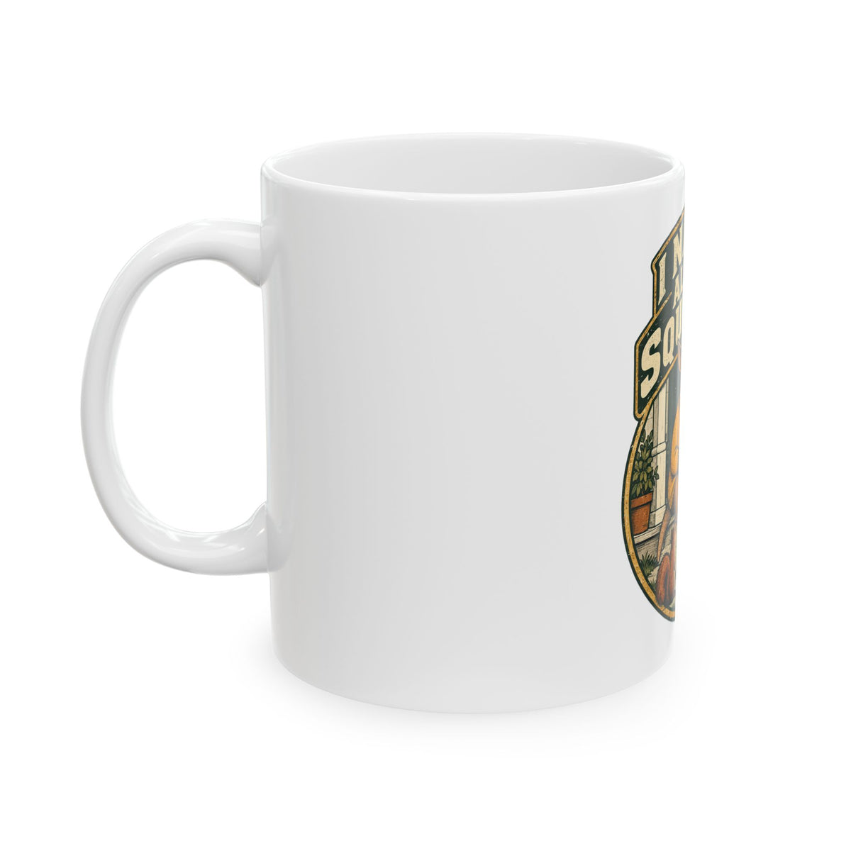 I Named All The Squirrels Mug, Funny Retirement Gift for Coworker, Retired Christmas Gift, Coffee Mug 11oz 15oz
