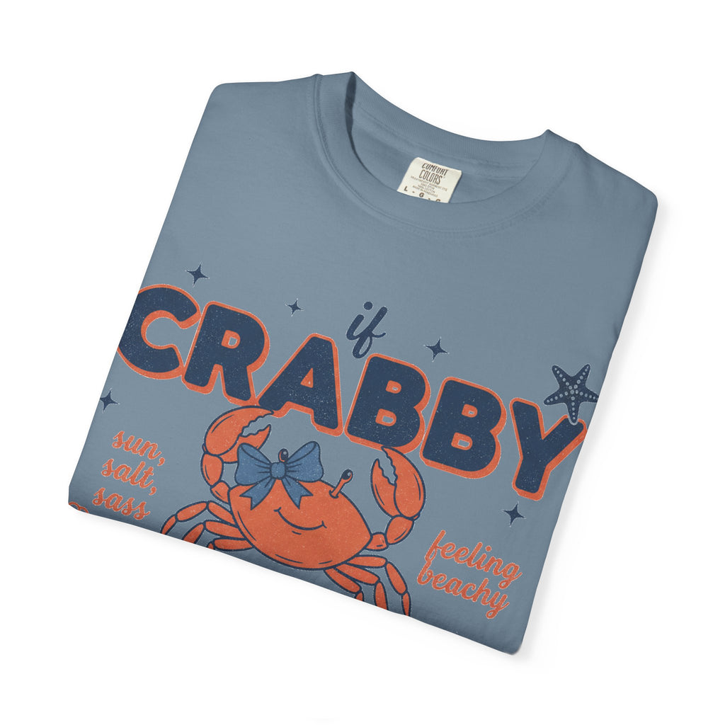 If Crabby Return To The Beach Bold Shirt, Retro Crab Coastal Tee, Funny Beach Shirt, Summer Gift