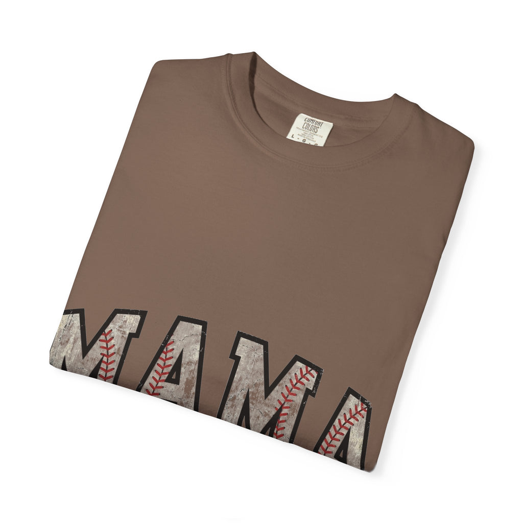 Baseball Mama Cream Shirt, Vintage Stitch Varsity Tee, Baseball Mom Shirt, Little League Gift
