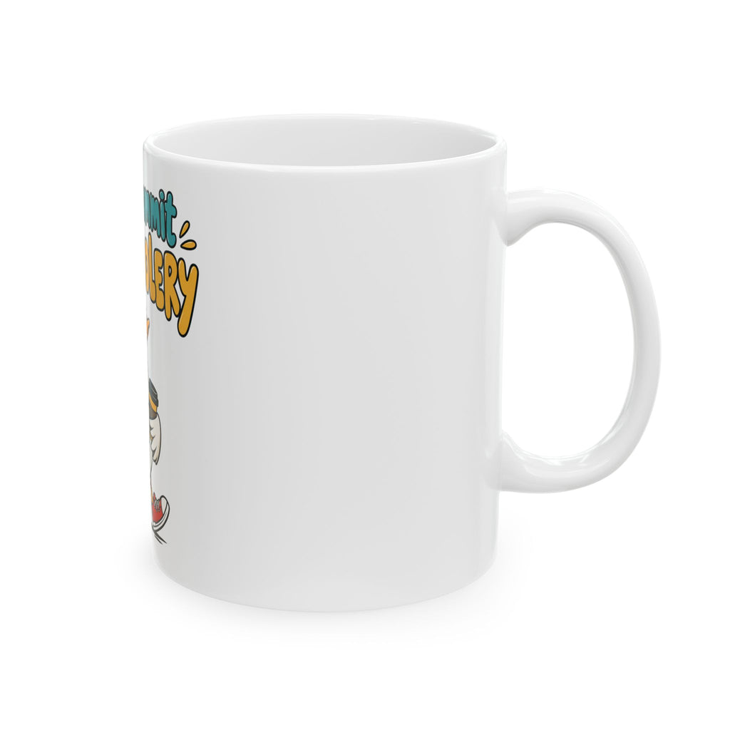 Off To Commit Mom Foolery Mug, Funny Mom Gift from Daughter Son, Christmas Gift for Mom, Coffee Mug 11oz 15oz