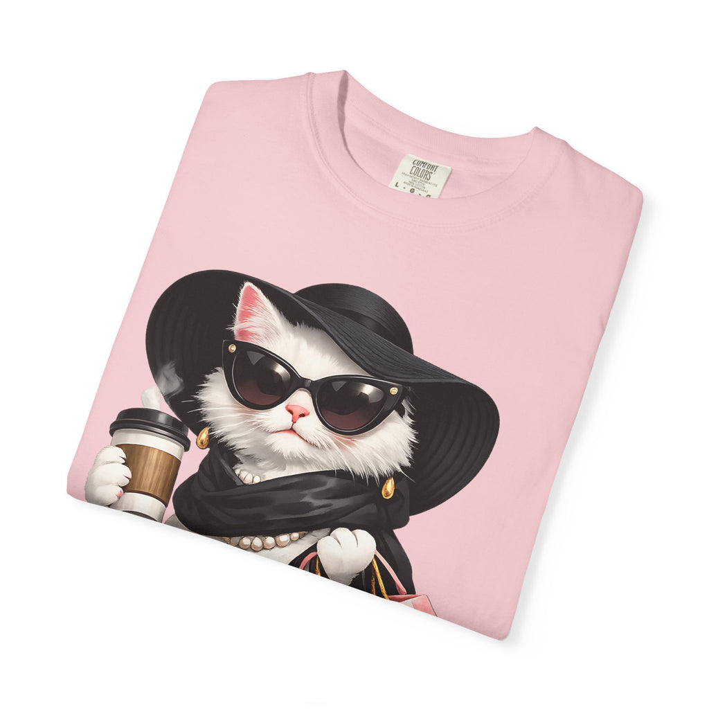 Shopping Queen Shirt, Funny Chic Cat Tee, Shopping Lover Gift