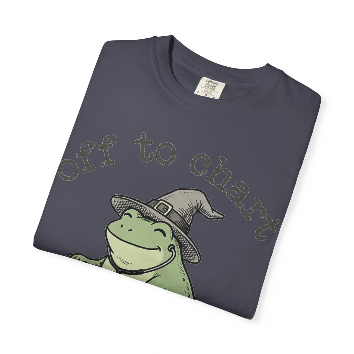 Off To Chart Shirt, Funny Witch Frog Nurse Tee, Charting Nurse Scooter Shirt, RN Gift