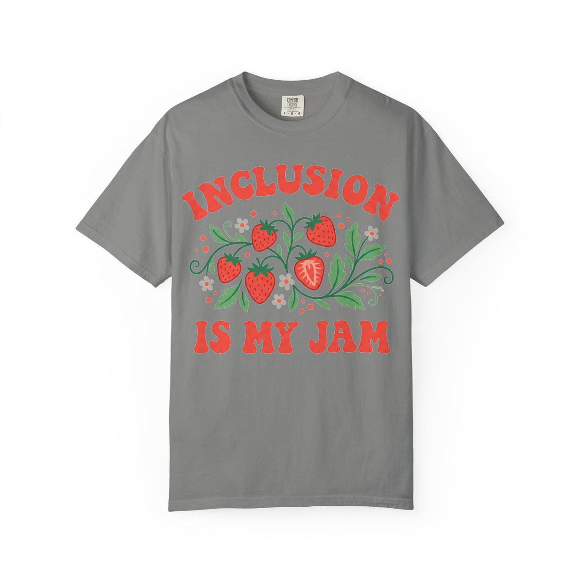 Inclusion Is My Jam Shirt, Strawberry SPED Teacher Tee, Retro Inclusion Shirt, Special Education Gift