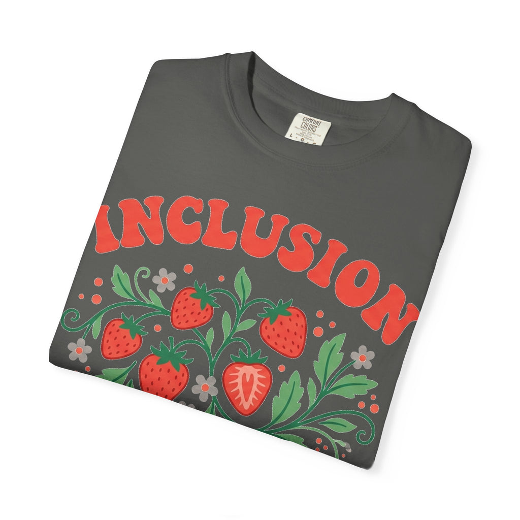 Inclusion Is My Jam Strawberry Shirt, SPED Teacher Retro Tee, Special Education Shirt, Inclusion Gift
