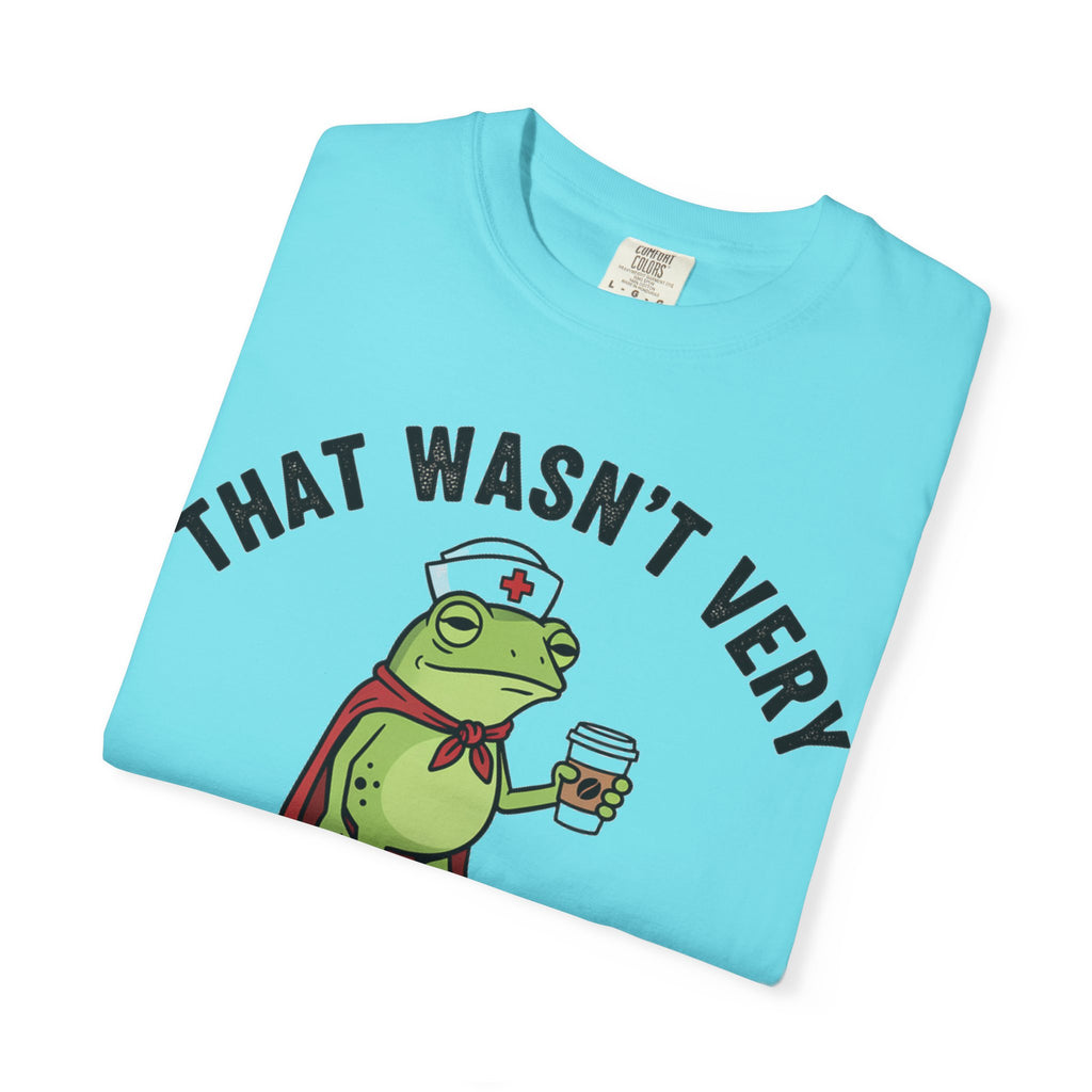 That Wasn't Very Evidence-Based Of You Bold Shirt, Superhero Frog Nurse Tee, Funny RN Shirt, Nurse Gift