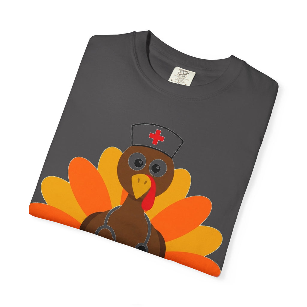 Nurse Turkey Shirt, Funny Thanksgiving Nurse Tee, Stethoscope Turkey Shirt, RN Holiday Gift