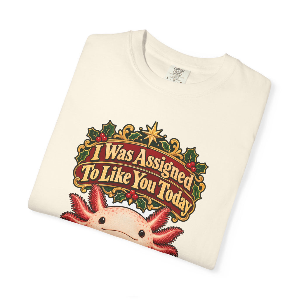 Funny Coworker Christmas Shirt I Was Assigned To Like You Today Shirt, Funny Holiday Gift Shirt, Christmas Gift Idea