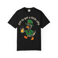 Off To Get A Little Silly Bold Shirt, Leprechaun Duck Beer Tee, Funny St Patricks Day Shirt, Irish Gift